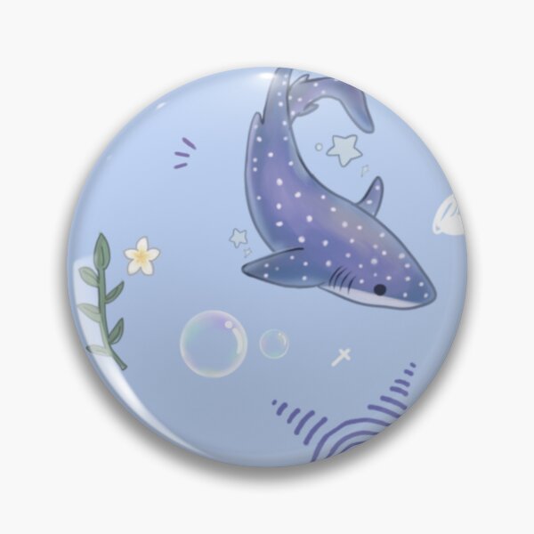 Item preview, cute aesthetic shark themed pattern designed and sold by sharklingssan.
