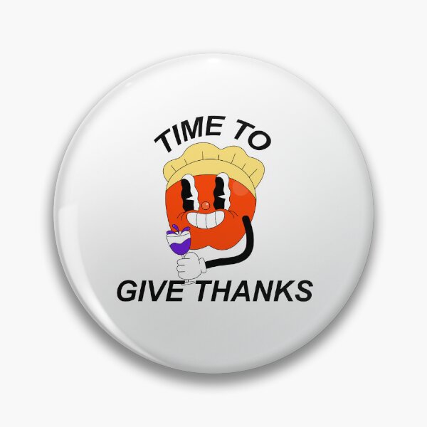 Item preview, 'TIME TO GIVE THANKS' Retro Chef Tomato Wine Vintage Cartoon designed and sold by NAMASTHE WORLD.