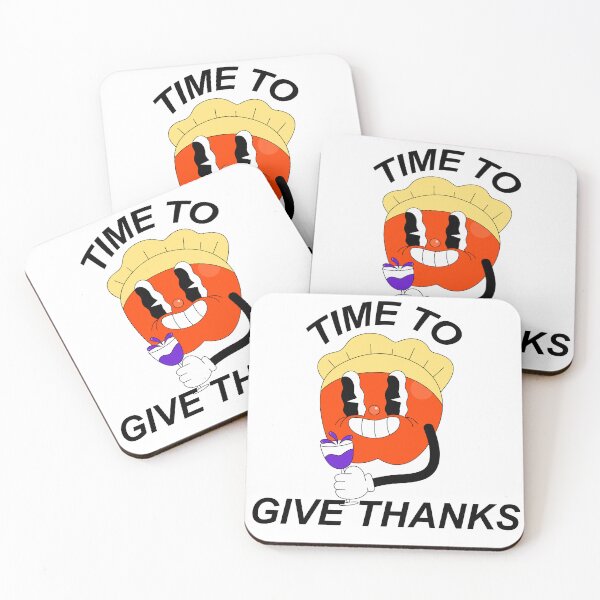 Item preview, 'TIME TO GIVE THANKS' Retro Chef Tomato Wine Vintage Cartoon designed and sold by manojbalan1968.