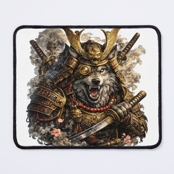 Item preview, Samurai Wolf designed and sold by VerdePegajoso.