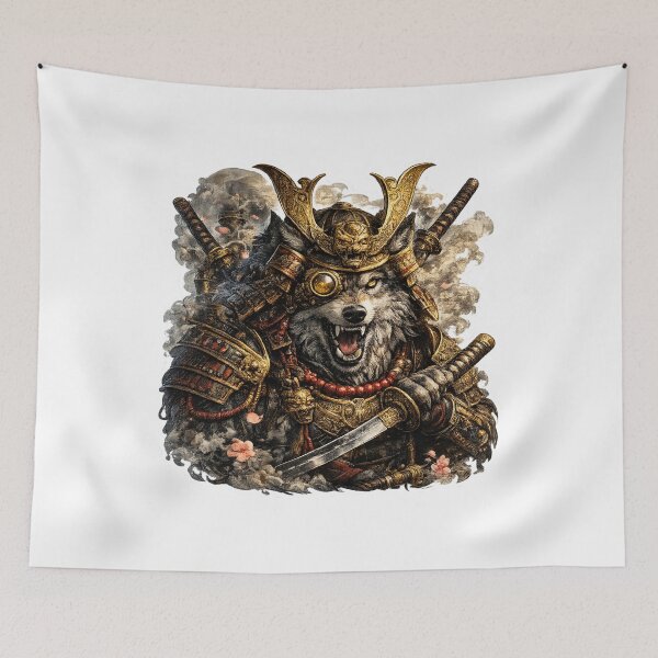 Item preview, Samurai Wolf designed and sold by VerdePegajoso.