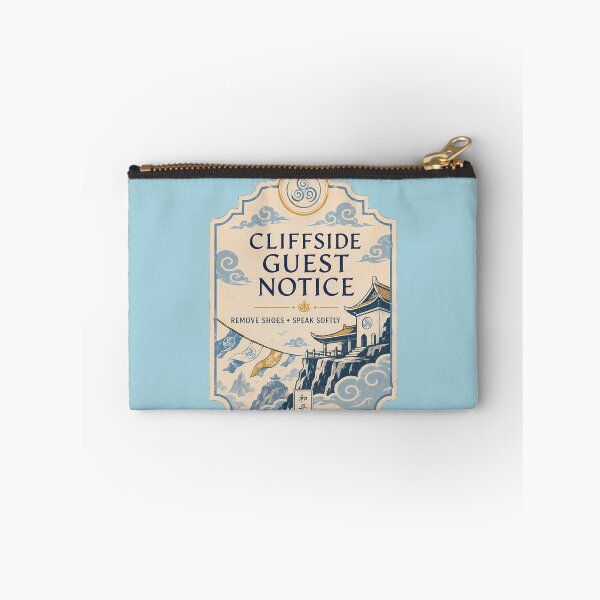 Item preview, Air Temple Cliffside Guest Notice designed and sold by agearb.