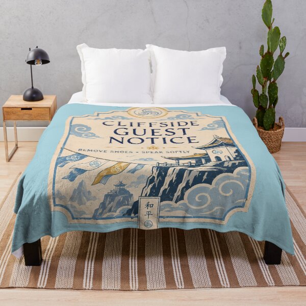 Item preview, Air Temple Cliffside Guest Notice designed and sold by agearb.