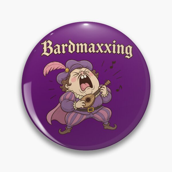 Item preview, A Guide to Bardmaxxing (Dark Edition) - DND RPG Meme designed and sold by Dice_Goblin_Studio.
