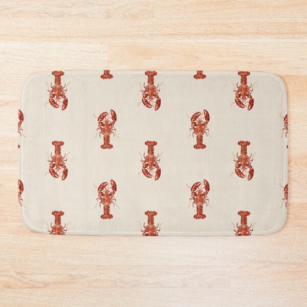 Item preview, Red Lobster seamless repeat pattern designed and sold by Onlineshoppingstoremumbai.