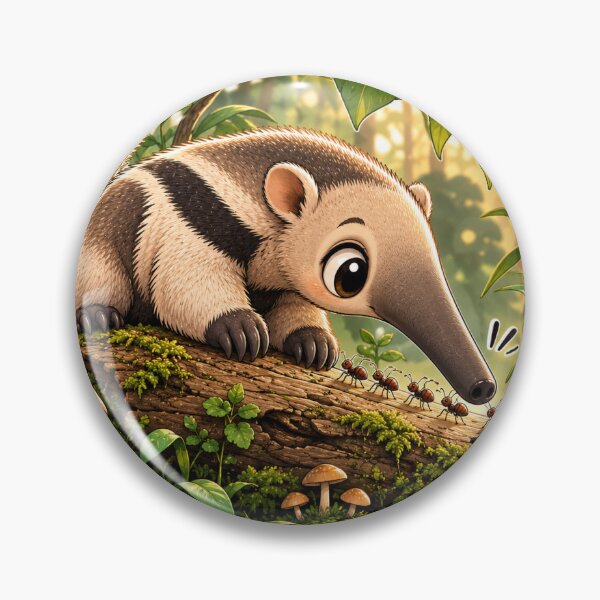Item preview, Cute Baby Anteater designed and sold by InkPixell.