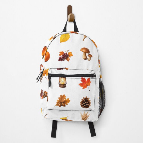 Item preview, Autumn Harvest Maple Leaves Pumpkin Acorn Cozy Fall Aesthetic designed and sold by Rehnair.