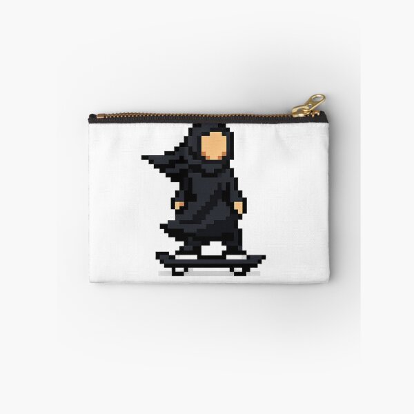 Item preview, Pixel Muslim Skateboard Girl designed and sold by ZenOtaku Lab.