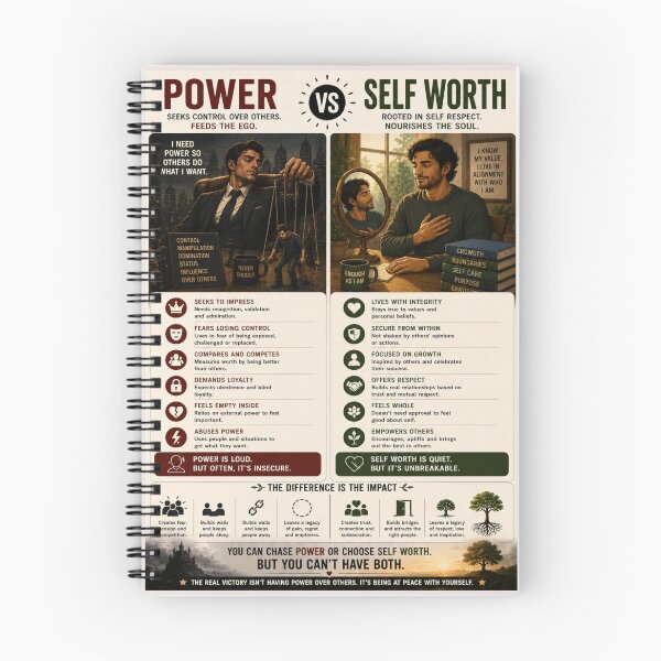 Item preview, Power vs Self Worth designed and sold by HarTee.