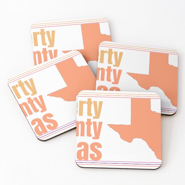 Item preview, Liberty County Texas Highlighted on State Map designed and sold by TheIconSmith.