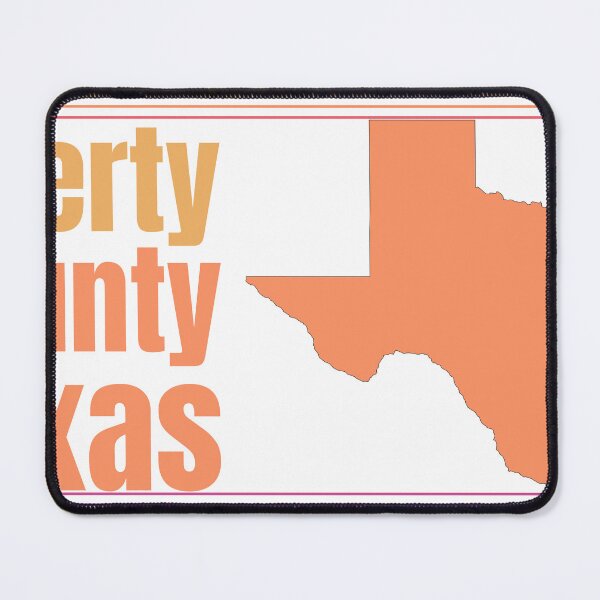 Item preview, Liberty County Texas Highlighted on State Map designed and sold by TheIconSmith.