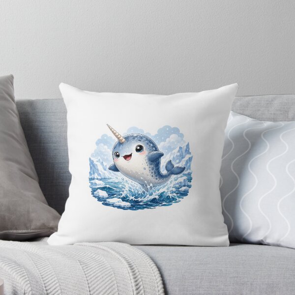Item preview, Cute Narwhal designed and sold by InkPixell.