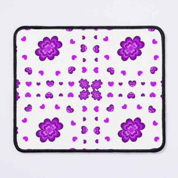 Item preview, Pastel Purple Heart Collage| White background | Trendy Girly Pattern designed and sold by Rush2Buy.