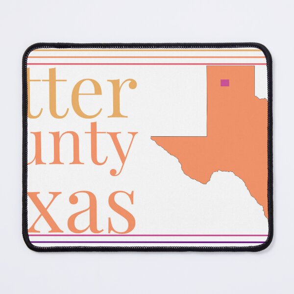 Item preview, Potter County Texas Highlighted on State Map designed and sold by TheIconSmith.
