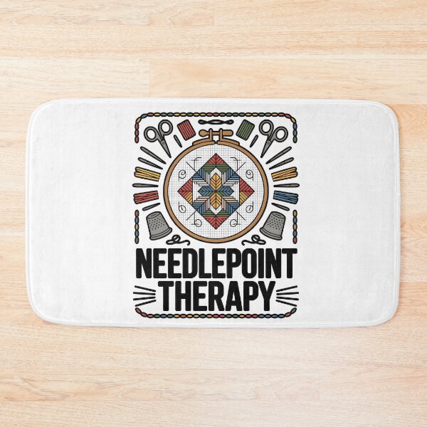 Item preview, Needlepoint Therapy Embroidery designed and sold by MooonTees.