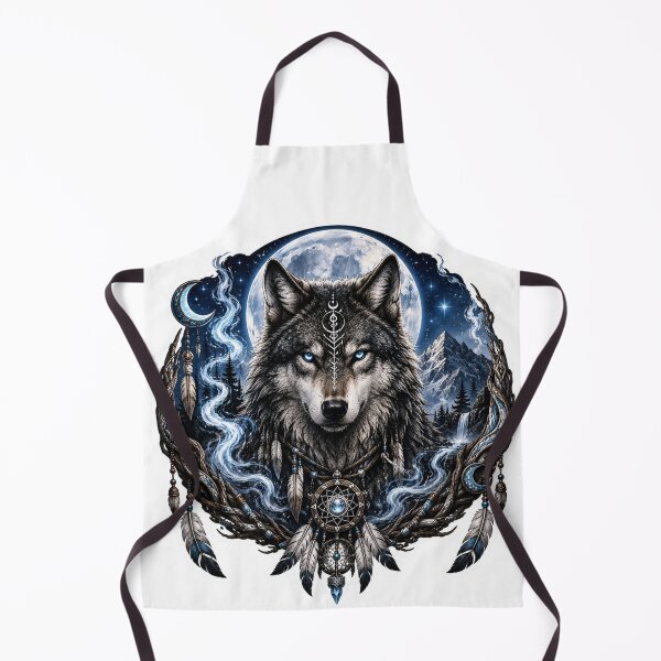 Item preview, Mystic Moon Wolf designed and sold by VerdePegajoso.