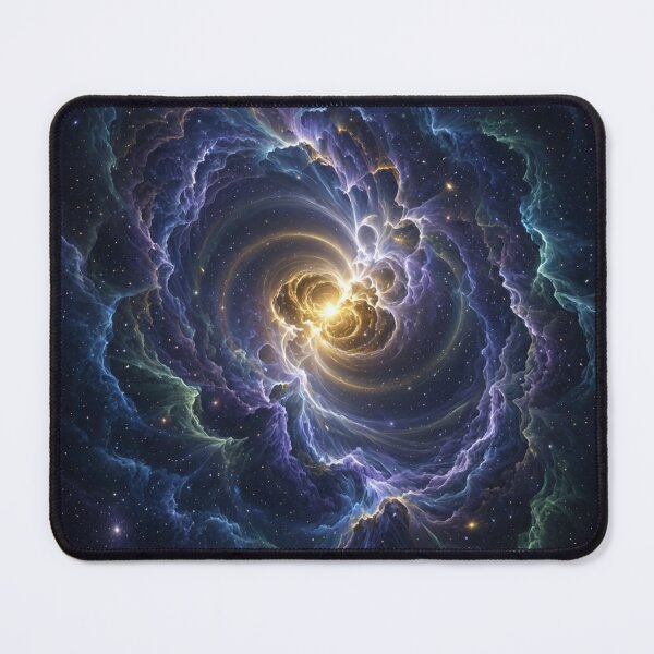 Item preview, Celestial Convergence Galaxy Nebula Wall Art designed and sold by OandSDesigns23.