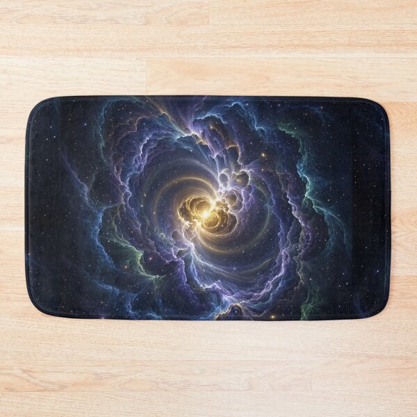 Item preview, Celestial Convergence Galaxy Nebula Wall Art designed and sold by OandSDesigns23.