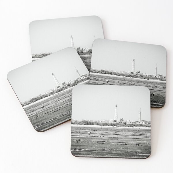 Item preview, Coastal Lighthouse in Black and White designed and sold by eddiebarronshop.