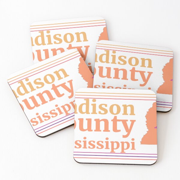 Item preview, Madison County Mississippi Highlighted on State Map designed and sold by TheIconSmith.