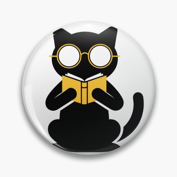 Item preview, Dark Academia Black Cat Library Aesthetic Graphic designed and sold by Charonde.