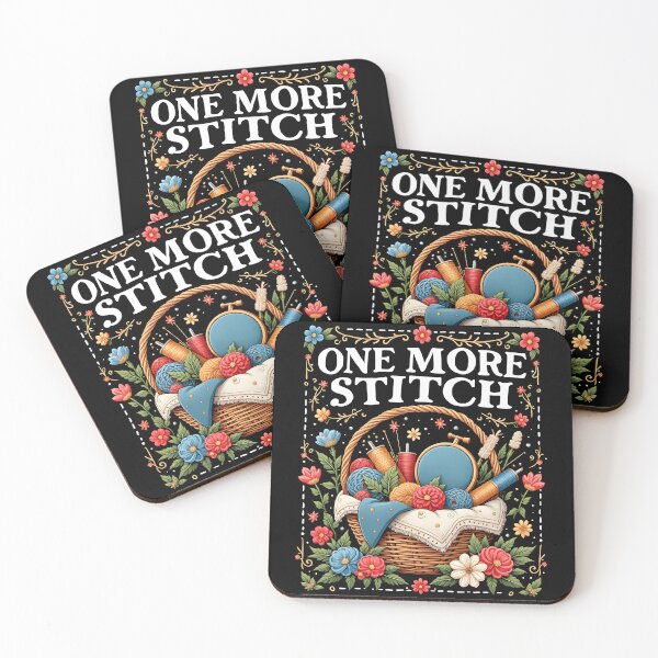Item preview, One More Stitch Embroidery designed and sold by MooonTees.