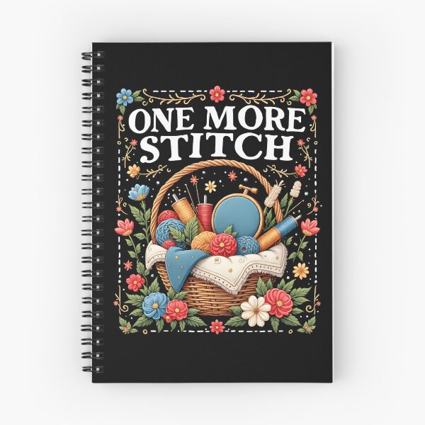 Item preview, One More Stitch Embroidery designed and sold by MooonTees.