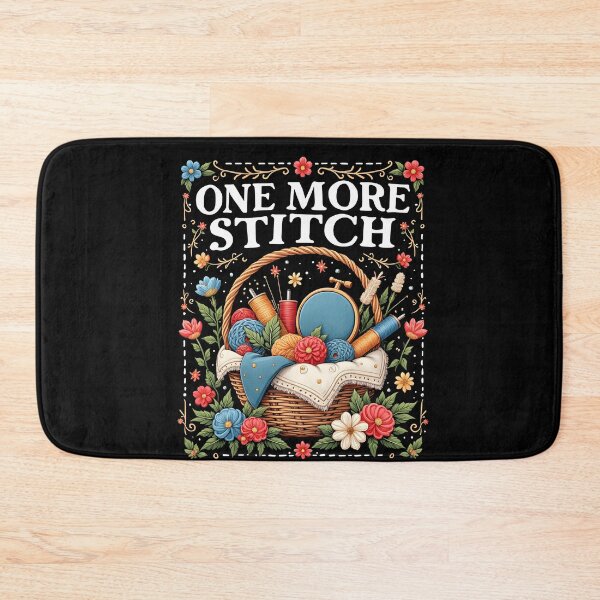 Item preview, One More Stitch Embroidery designed and sold by MooonTees.