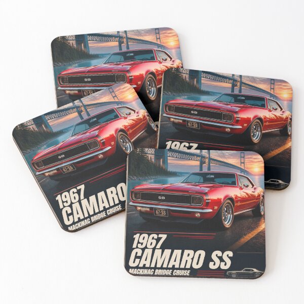 Item preview, 1967 Camero SS American Mucsel mackinaw bridge cruise designed and sold by greatlakesimage.