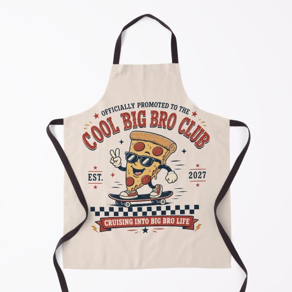 Item preview, Promoted to Big Brother, Cool Big Bro Club, Pizza Big Brother Reveal, Retro Big Brother, Sibling Pregnancy Announcement designed and sold by Quiajia.