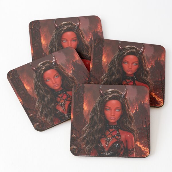 Item preview, Devil Doll Queen in Hellfire Fantasy designed and sold by Moxie-Cat-Universe.