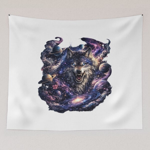 Item preview, Cosmic Wolf designed and sold by VerdePegajoso.