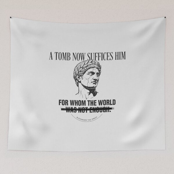 Item preview, The World Was Not Enough - Alexander The Great designed and sold by Enea Kelo.