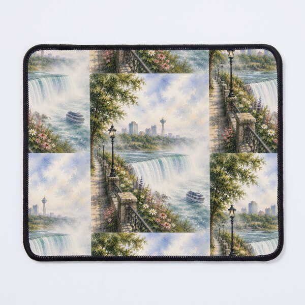 Item preview, Emerald Mist Falls designed and sold by WildSkyMuse.