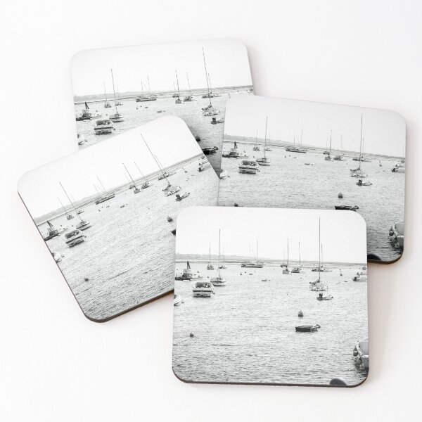 Item preview, Serene Harbor with Docked Boats designed and sold by eddiebarronshop.