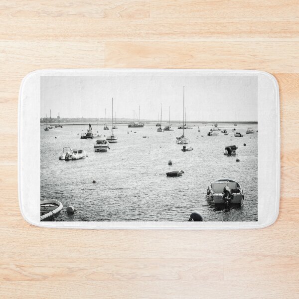 Item preview, Serene Harbor with Docked Boats designed and sold by eddiebarronshop.