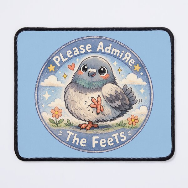 Item preview, Please Admire the Feets designed and sold by ChirpInc.