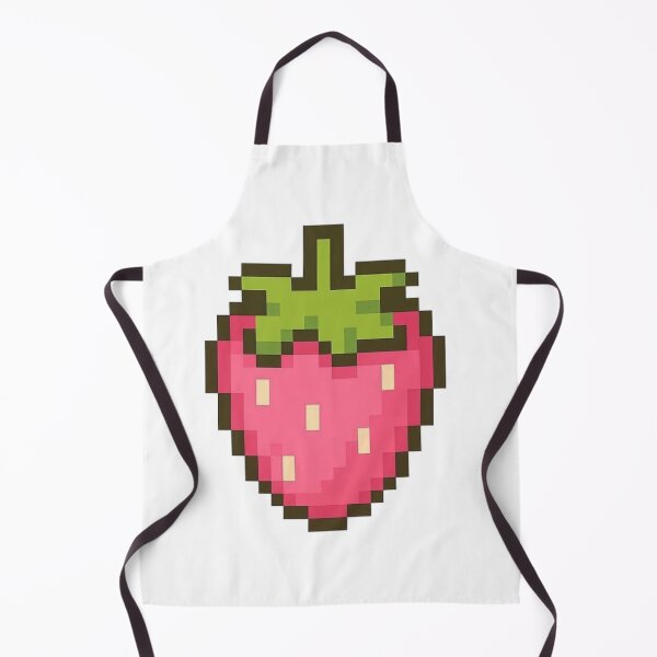 Item preview, Pixel Art Strawberry 8-Bit Fruit Design designed and sold by The-SilentPlace.