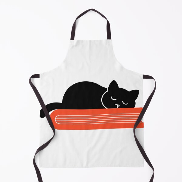 Item preview, Halloween Bookworm Black Cat Reader Graphic designed and sold by Charonde.