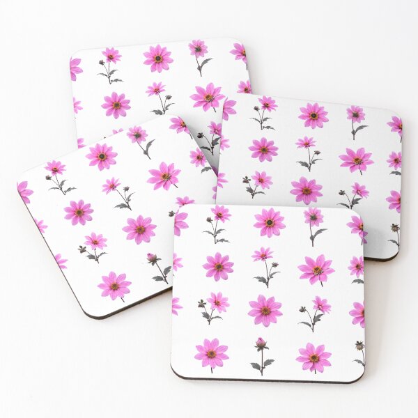 Item preview, Pink Cosmos Flower Botanical Set Soft Floral Elements Aesthetic designed and sold by Rehnair.