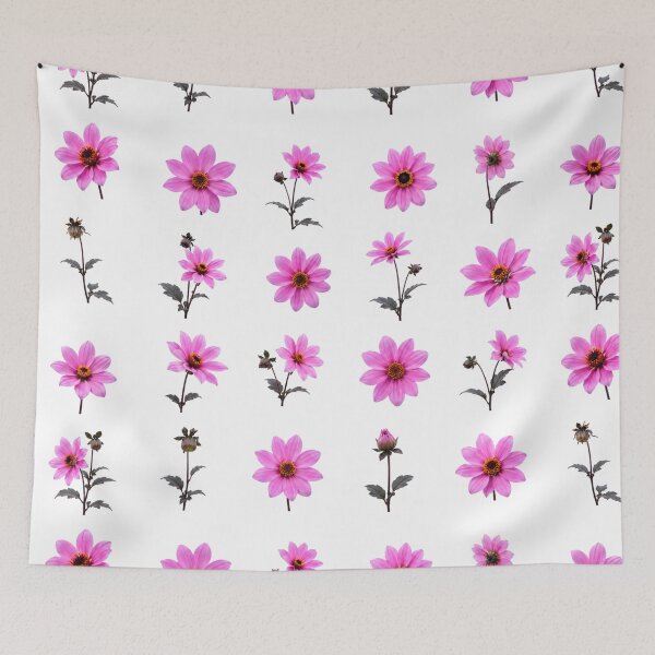 Item preview, Pink Cosmos Flower Botanical Set Soft Floral Elements Aesthetic designed and sold by Rehnair.