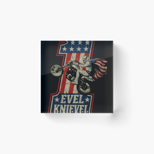Item preview, Vintage Evel Knievel Stunt Rider_1 designed and sold by Marcel Andrade.