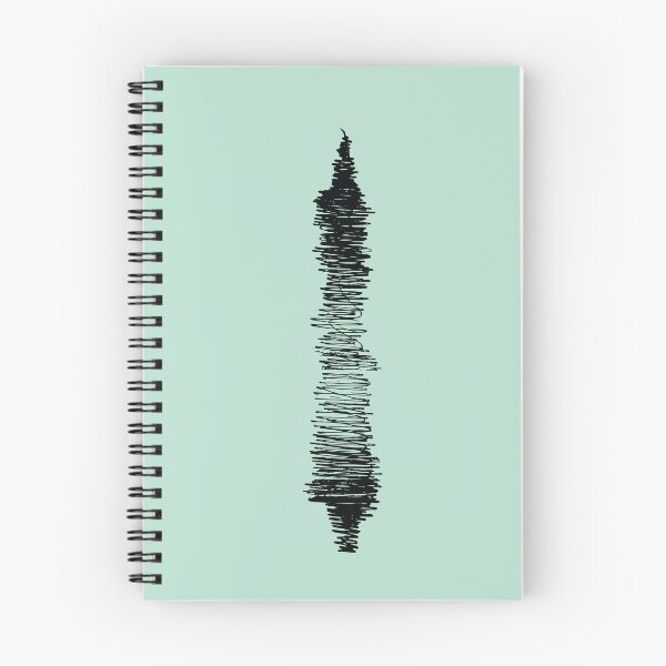 Item preview, Minimalist Black Scribble Soundwave Art designed and sold by BetweenForms.