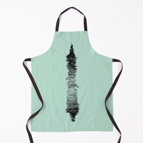 Item preview, Minimalist Black Scribble Soundwave Art designed and sold by BetweenForms.