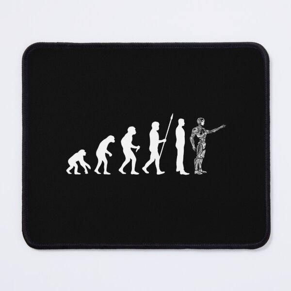 Item preview, AI Evolution | Human to Robot Technological Progress Art designed and sold by Cree8if.