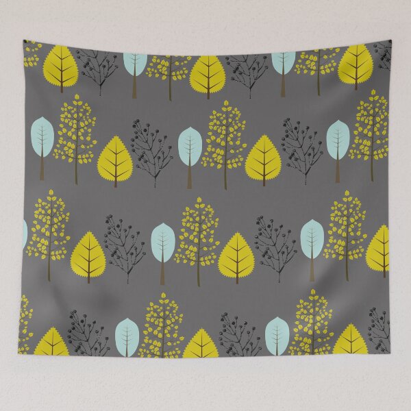 Item preview, Scandinavian Woodland Grey designed and sold by CMDesignonline.
