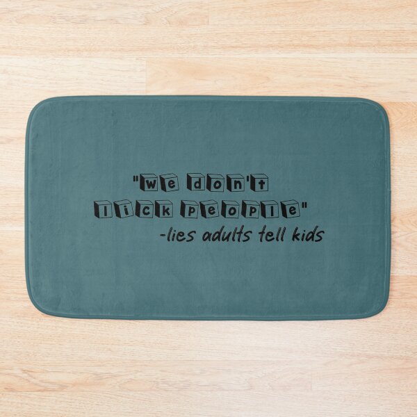 Item preview, We don't lick people (black) designed and sold by QukiDesign.