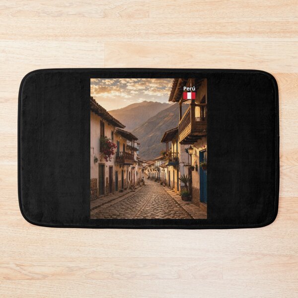 Item preview, Peru Andean Village Street designed and sold by Tienda-Vane.