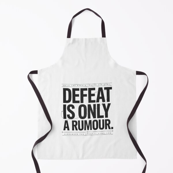 Item preview, Defeat Is Only A Rumour - Alexander The Great designed and sold by Enea Kelo.