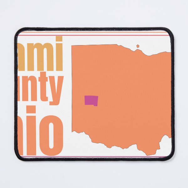 Item preview, Miami County Ohio Highlighted on State Map designed and sold by TheIconSmith.